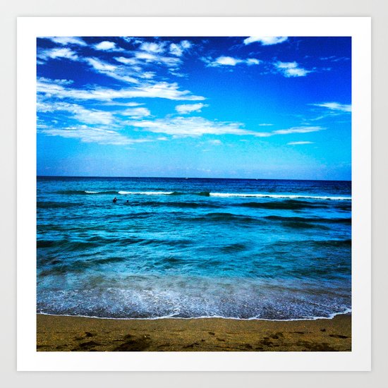 Miami Beach Art Print