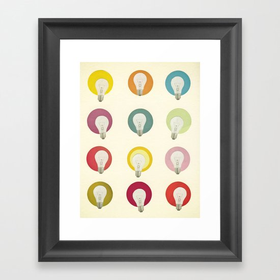 Bright Ideas Framed Art Print