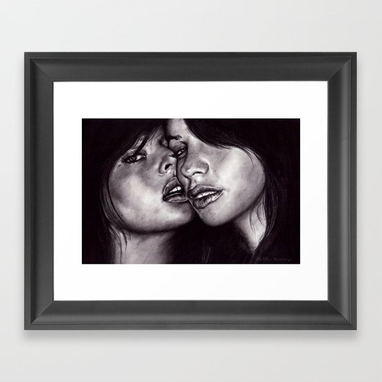 Friends (January) Framed Art Print