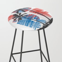 Denmark surf paradise Bar Stool