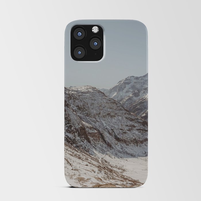 Winter View in the Alps | Nature and Landscape Photography iPhone Card Case