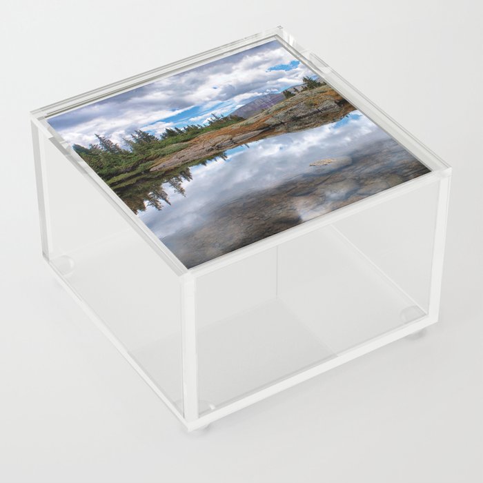 Mountain Reflections Acrylic Box
