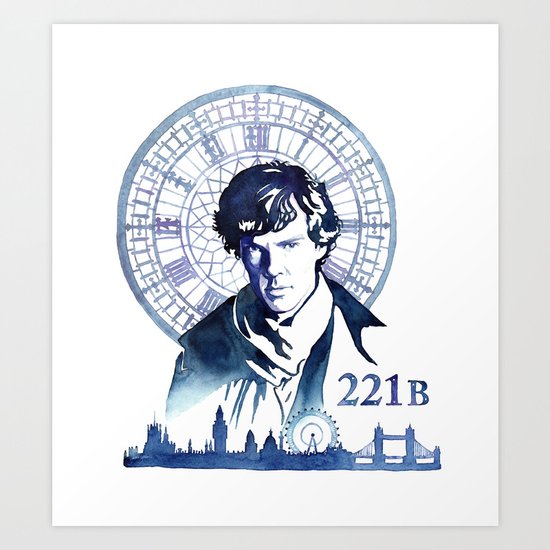 Sherlock Art Print