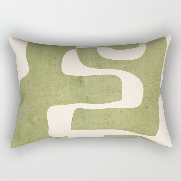 Abstract Shapes Modern Art 22 Rectangular Pillow