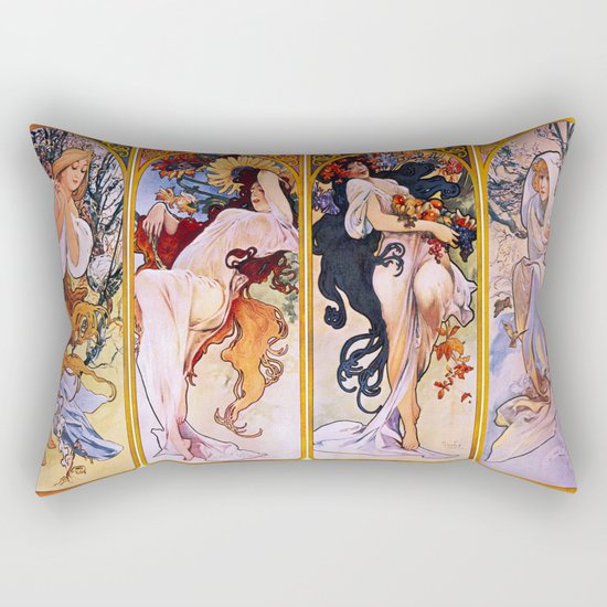 The Four Seasons Rectangular Pillow