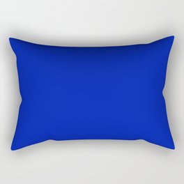 Blue Beauty ~ Vibrant Blue Rectangular Pillow