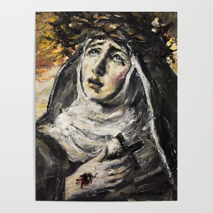 St. Catherine of Siena Poster