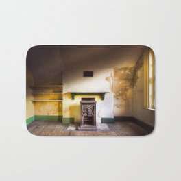 Empty Room Bath Mat | Abandoned, Longexposure, Fireplace, Sunny, Other, Room, Vintage, Textures, Empty, Color 