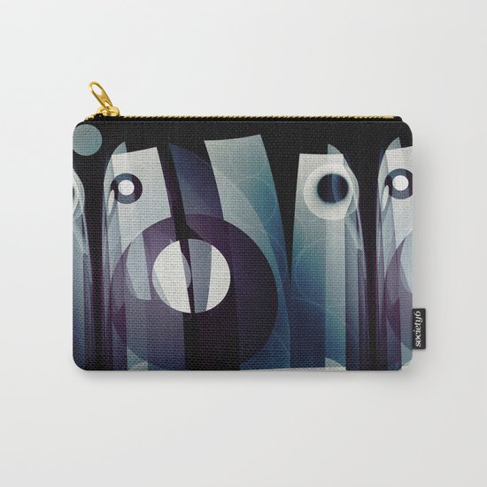 Modern abstract with geometric shapes Carry-All Pouch