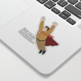 Superhero Sticker