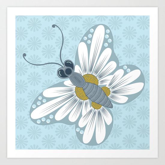 daisy 5 Art Print