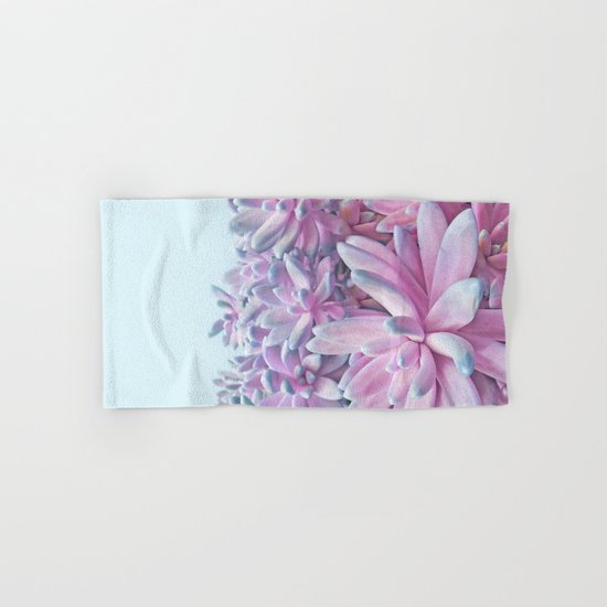 Sweet Succulents Hand & Bath Towel