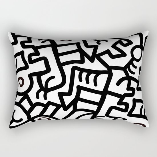 Dazed and Confused in the Morning Rectangular Pillow
