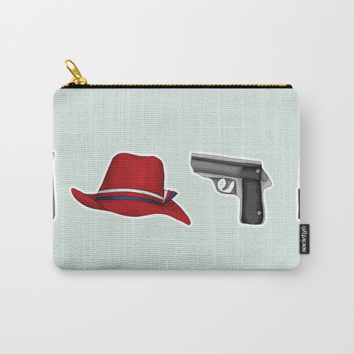 Peggy Carter Items Carry-All Pouch