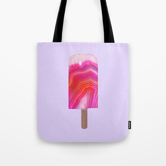 Bold Agate Popsicle Tote Bag