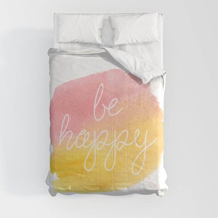 Be Happy Comforter