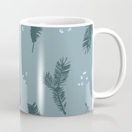 Pine and Feathers - Repeat Pattern Mug