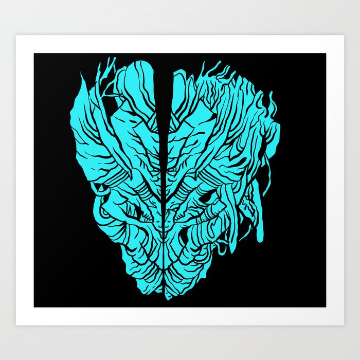 HEARTSPLIT Art Print