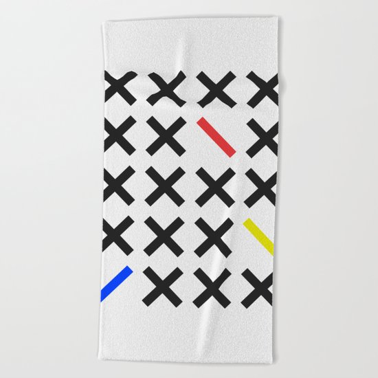 Minimalism 3 Beach Towel