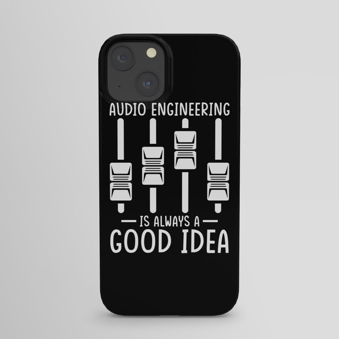 Audio Engineer Sound Technician Gift iPhone Case