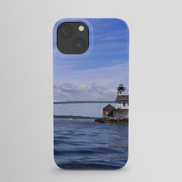 Rose Island and Newport Rode Island Bridge combo iPhone Case