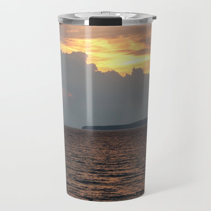 Lake Huron Sunrise Travel Mug