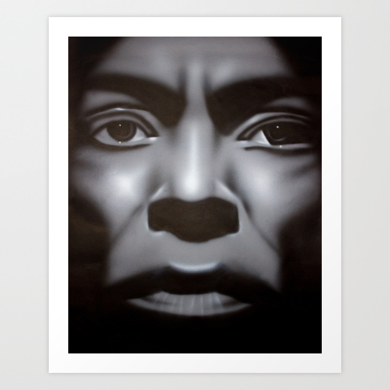 Mr Davis Painting Art Print By Epicairbrushedart Society6