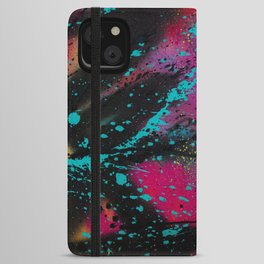 Abstrait 4 iPhone Wallet Case