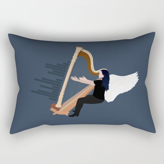 Celtic Angel Rectangular Pillow
