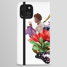 Classic Collage iPhone Wallet Case
