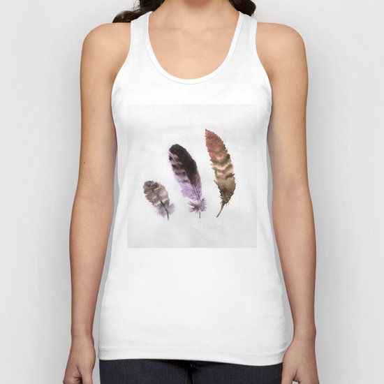 Feathers III Unisex Tank Top