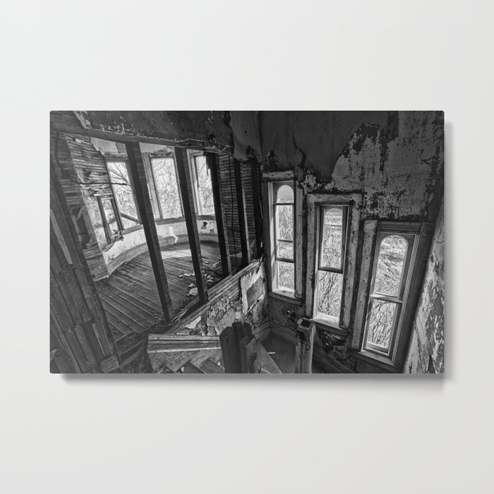 Stairs with a view Metal Print