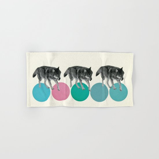 Hungry Wolves Hand & Bath Towel