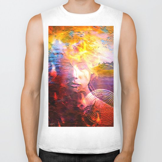 " The truth for the world M. " Biker Tank