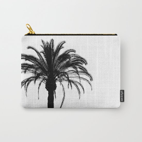 Palm Tree Silhouette Carry-All Pouch
