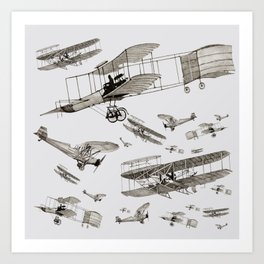 airplanes1 Art Print