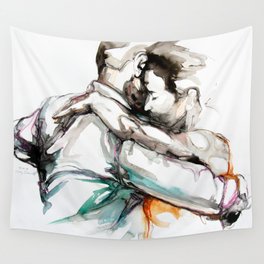 Tango Couple 39 Wall Tapestry