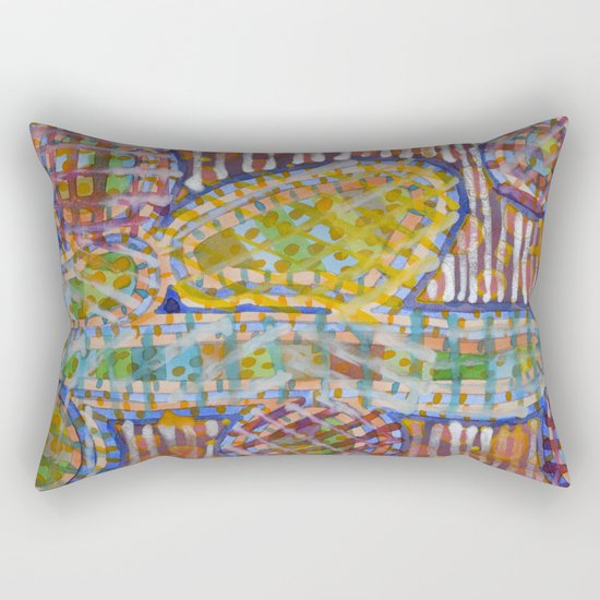 Cacti-like Rectangular Pillow
