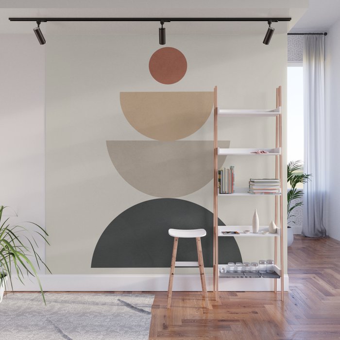 Geometric Modern Art 31 Wall Mural by City Art Society6