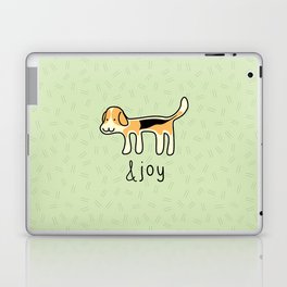Cute Beagle Dog &joy Doodle Laptop & iPad Skin