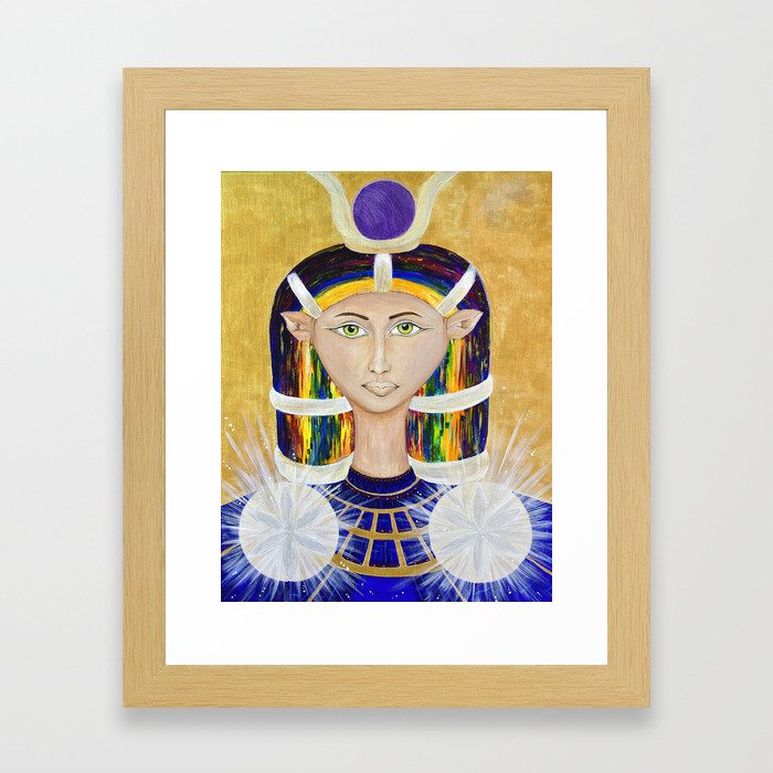 Hathor Framed Art Print