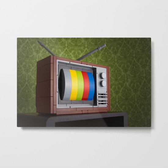 57 Channels and Nothing On Metal Print