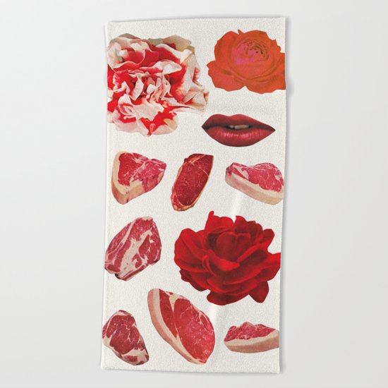 RED Beach Towel