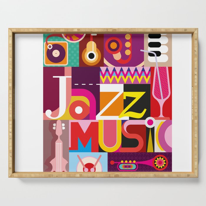 Music Serving Tray