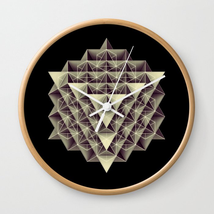 Crystallize Wall Clock