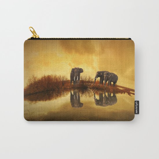 Elephant 3 Carry-All Pouch