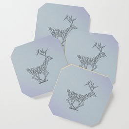 Deer Branches Coaster
