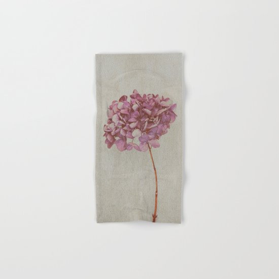 Beautiful Vintage Hydrangea Hand & Bath Towel