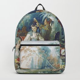 Le Jardin Chinois by François Boucher Backpack
