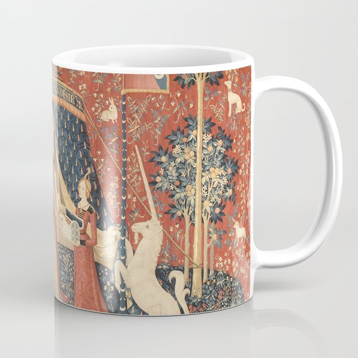 The Lady And The Unicorn Coffee Mug